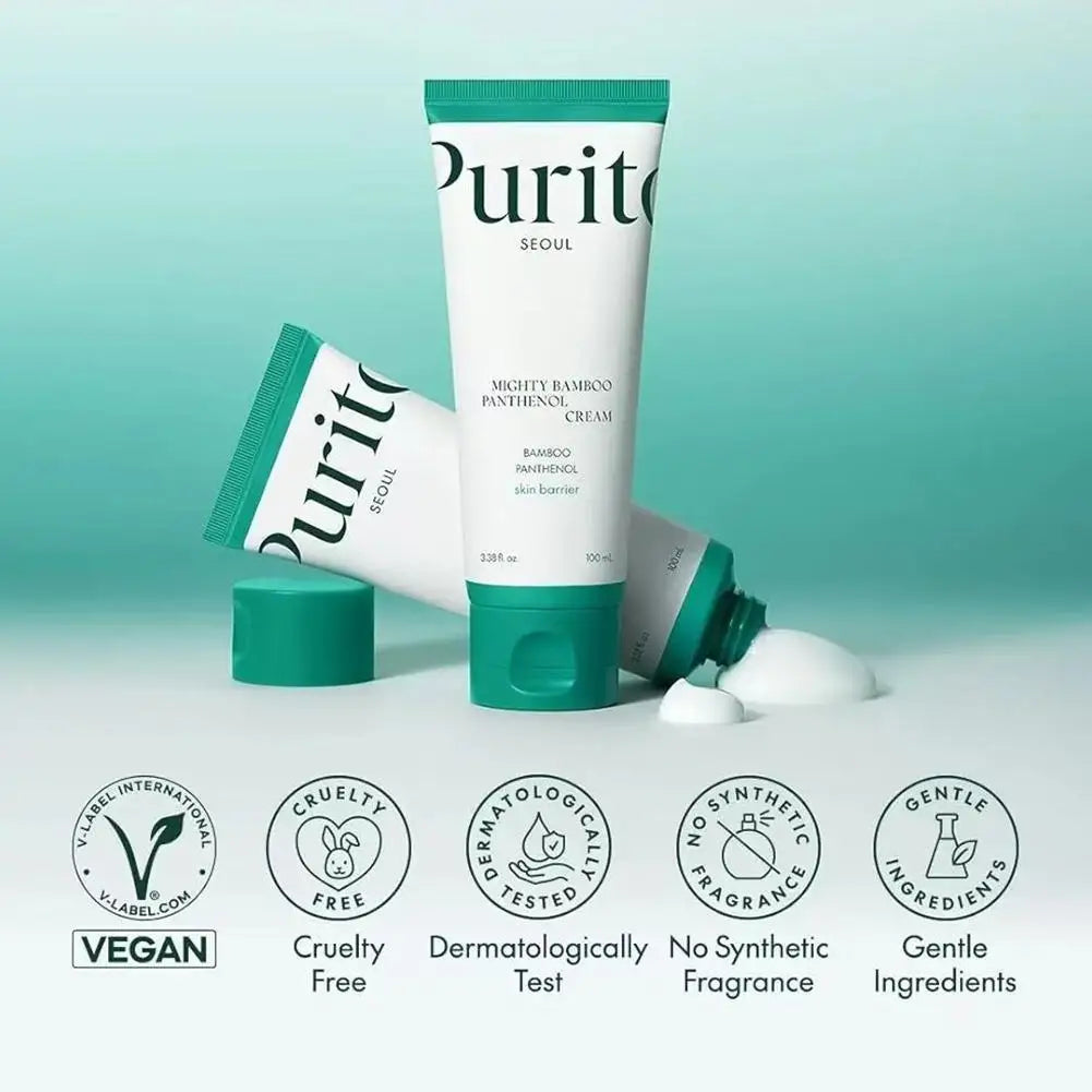 Purito Face Moisturizing Cream Centella Asiatica Shrink Pore Repair Barrier Face Cream For All Skin Type Facial Skin Care