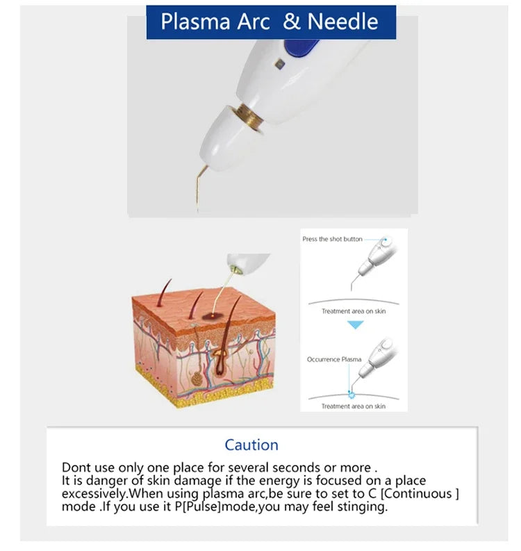 Professional Eyelid Lifting Plasma Pen Beauty Skin Care Device Fibroblast Plasma Pen
