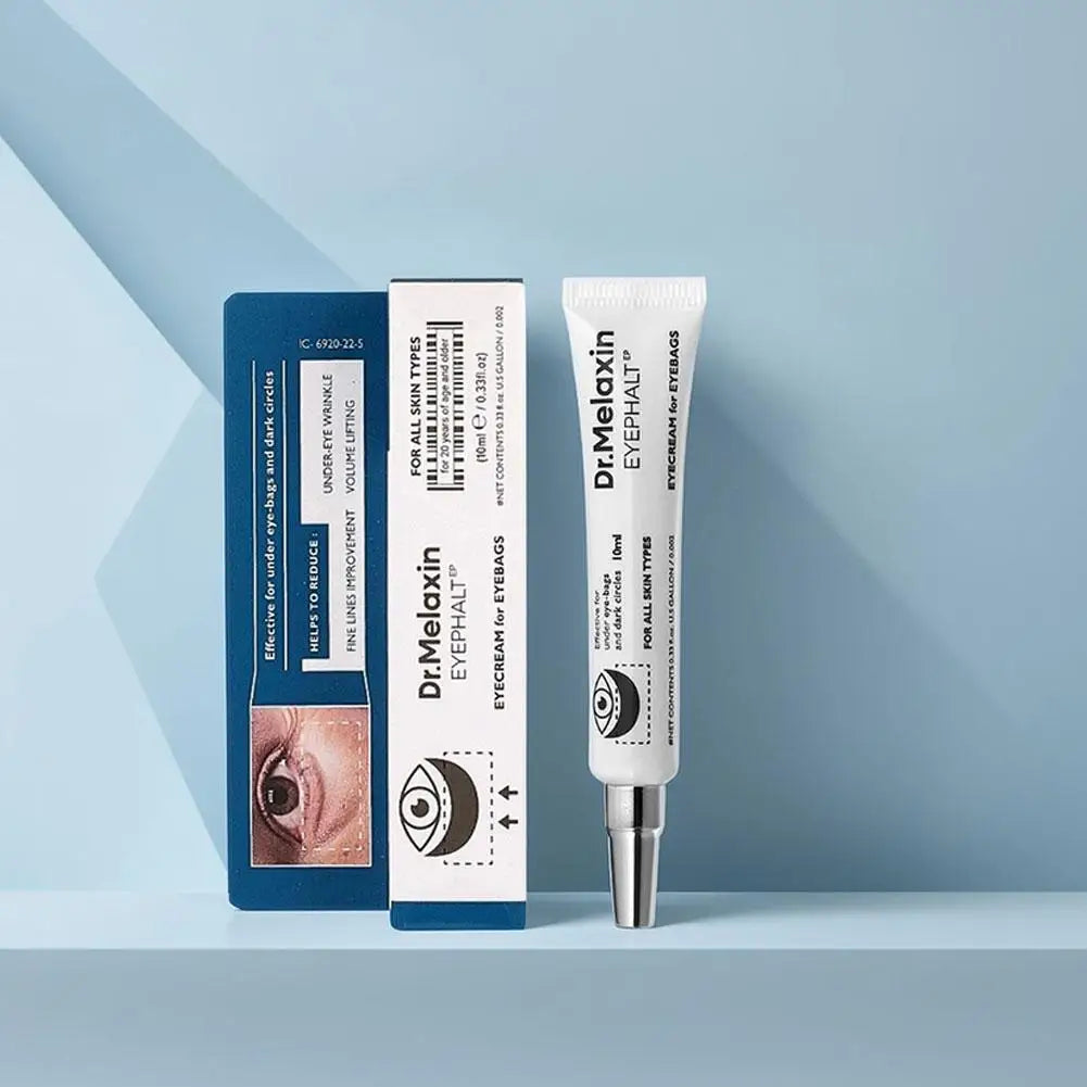 Dr.Melaxin Deeply Hydrating Eye Cream - Lightens Dark Circles Smooths Under-Eye Area Firms Lifts Suits Women Skin Care