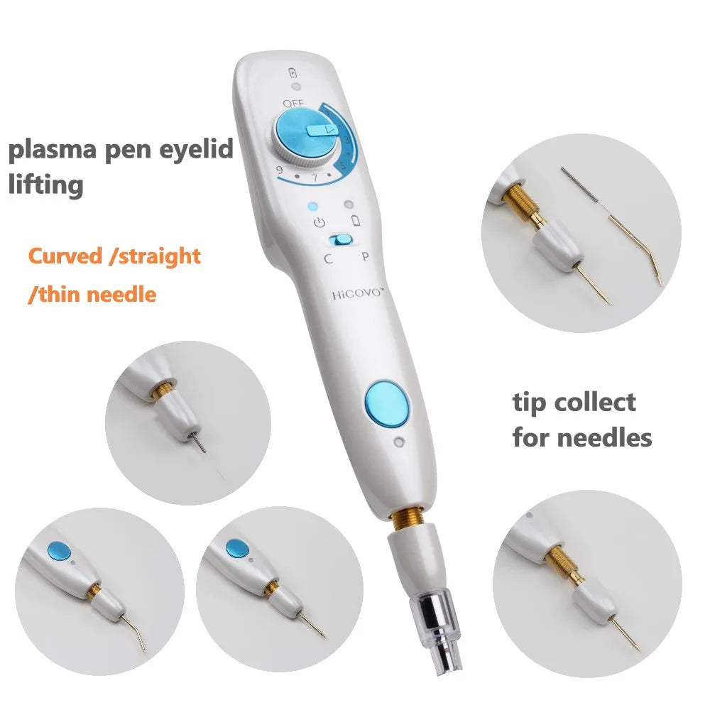 Hicovo Plasma Professional Pulse Fibroblast Eyelid Lift Dark Age Spot Skin Tag Remover Skin Tightening Beauty Machine