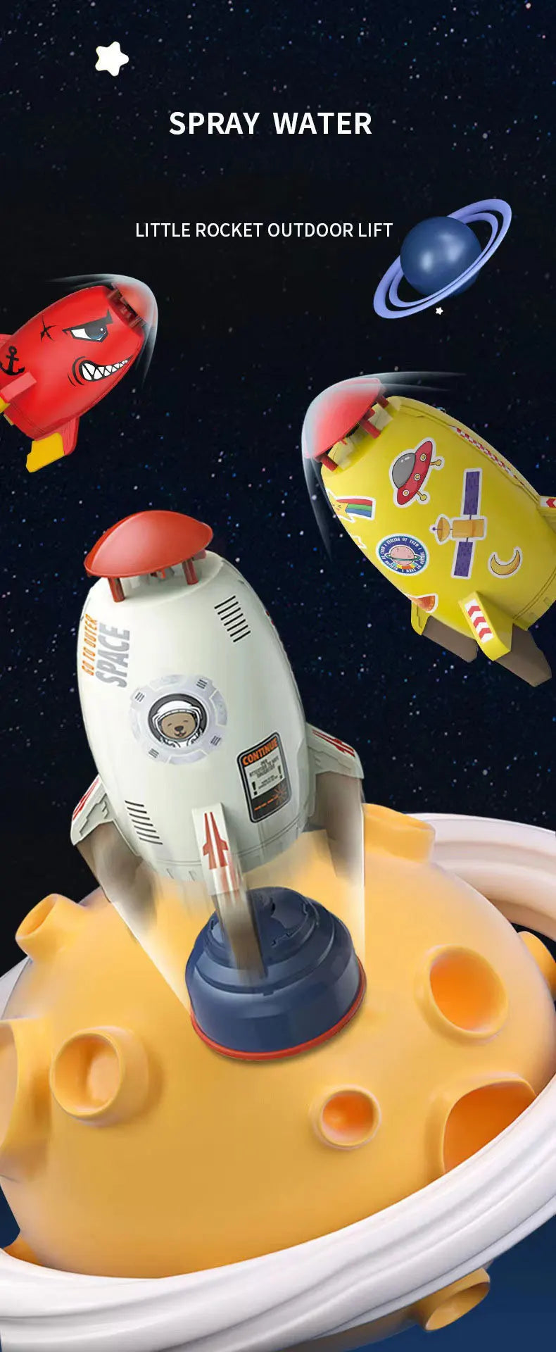 Outdoor Rocket Water Toy