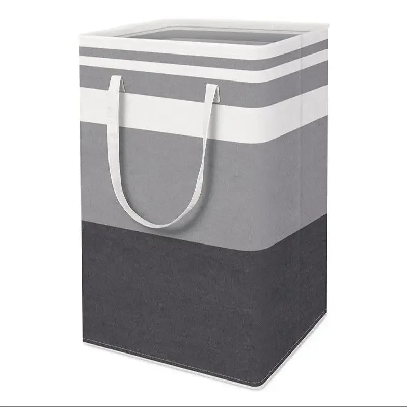 75L New Waterproof Fabric Laundry Basket Simple Clothes Sundries Storage Box Foldable Bag Large Capacity Laundry Basket
