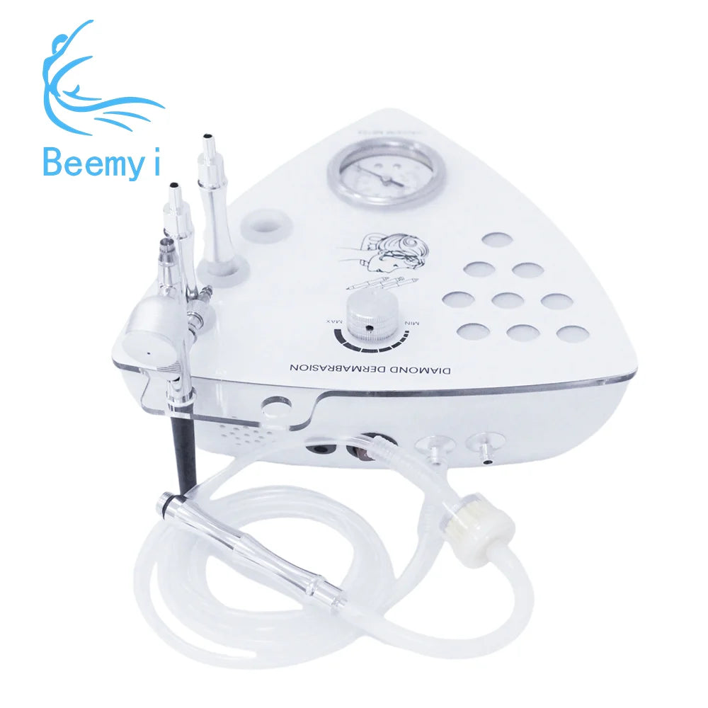 Diamond Microdermabrasion Machine 3 in 1 Vacuum 65-68cmHg Exfoliation Peeling Hydration Facial Device