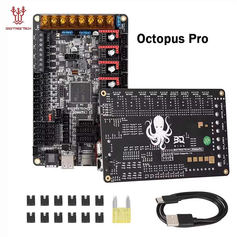 BIGTREETECH Octopus PRO V1.0/V1.1 Motherboard On-Board MAX31865 TMC2209 Raspberry Pi Control Board VS Ender3 V2 For PITFT