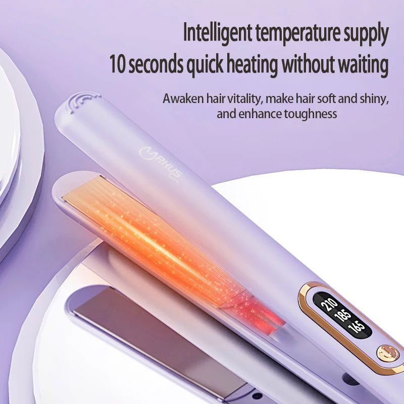 Women's Curler Hair Straightener 2-in-1 Professional Negative Ion Essential Oil Hair Care Hairdressing Tool For Xiaomi Hair Iron