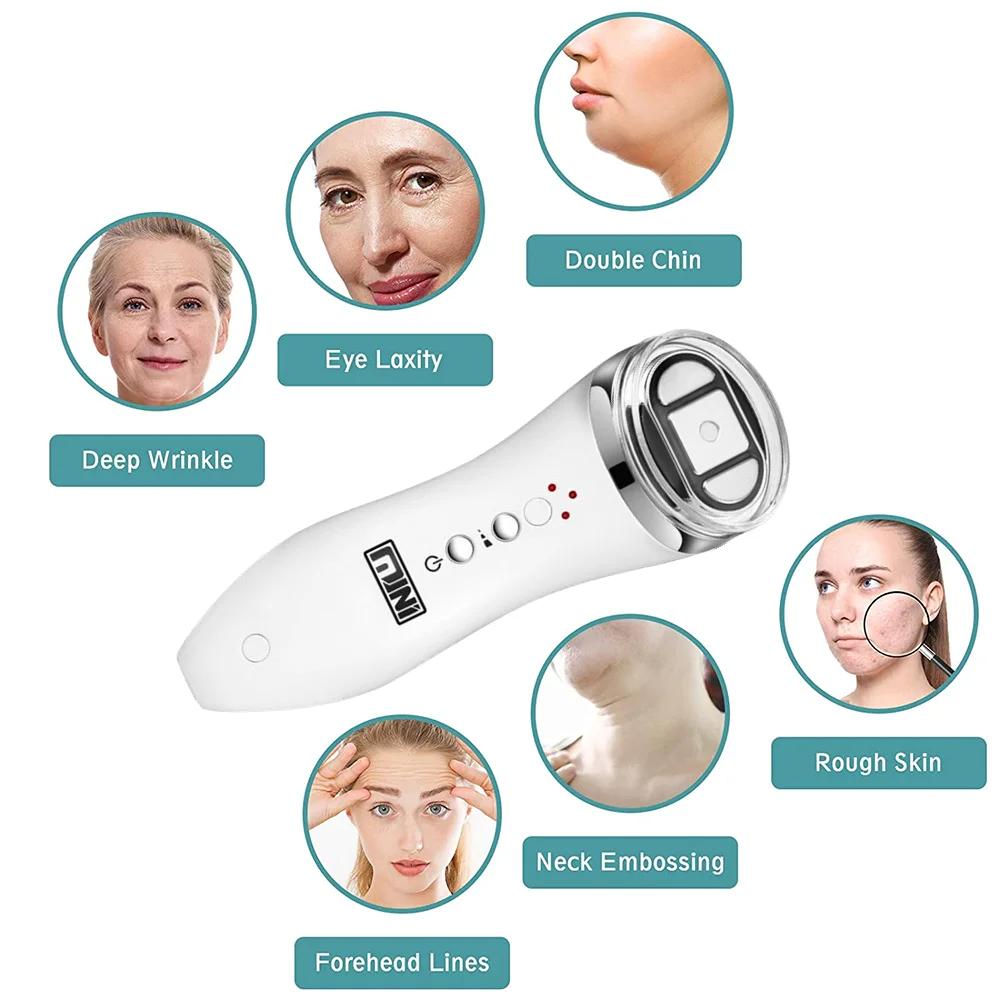 Mini HIFU Machine for Face Ultrasound Machine Skin Care Products RF Fadiofrecuencia Facial Face Lifting Anti Wrinkles Tightening
