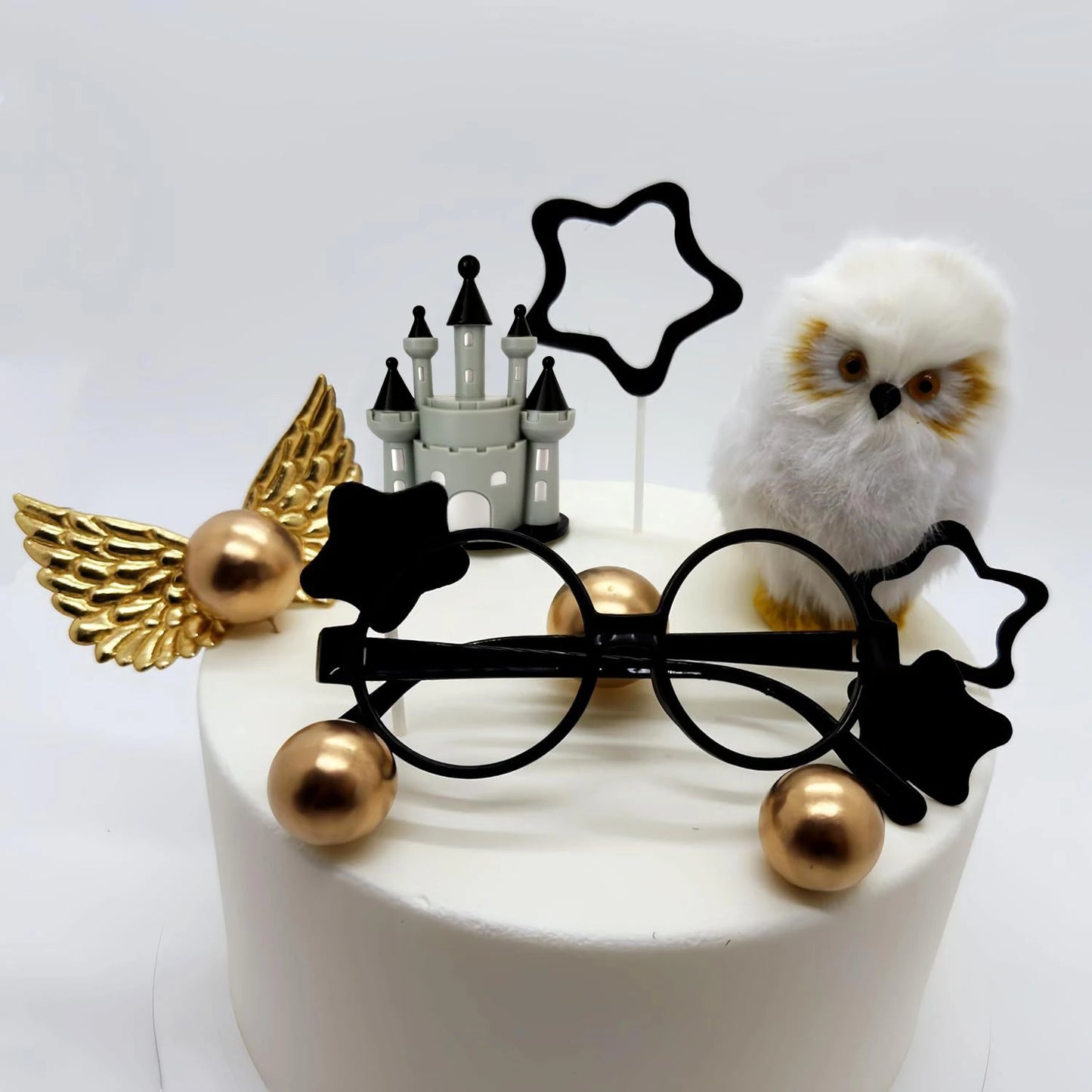 11 PCS Wizard Party Supplies - Wizard Cake Topper & Decoration - Birthday Party Favors