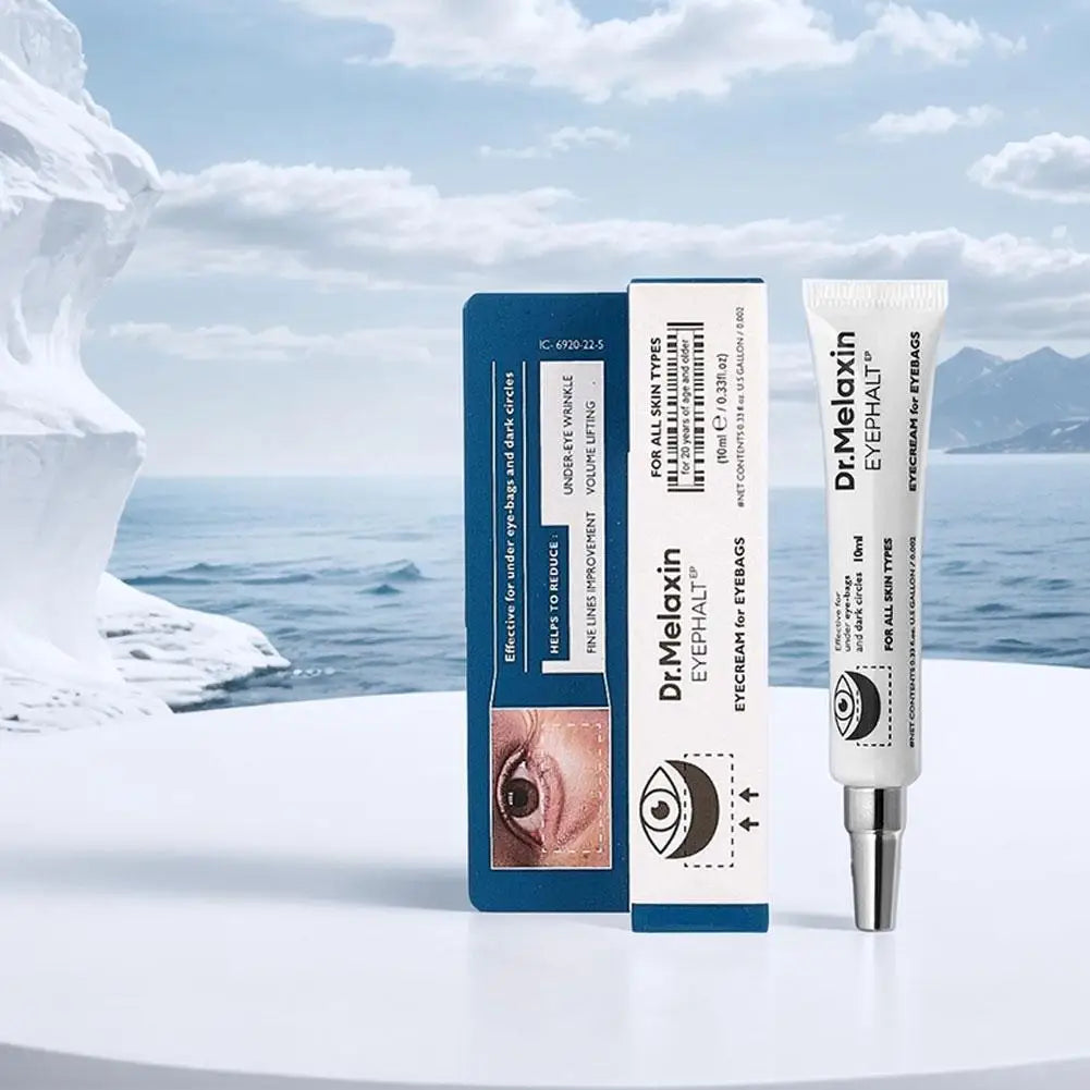 Dr.Melaxin Deeply Hydrating Eye Cream - Lightens Dark Circles Smooths Under-Eye Area Firms Lifts Suits Women Skin Care