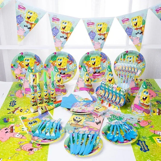 Spongebob Party Supplies and decorations