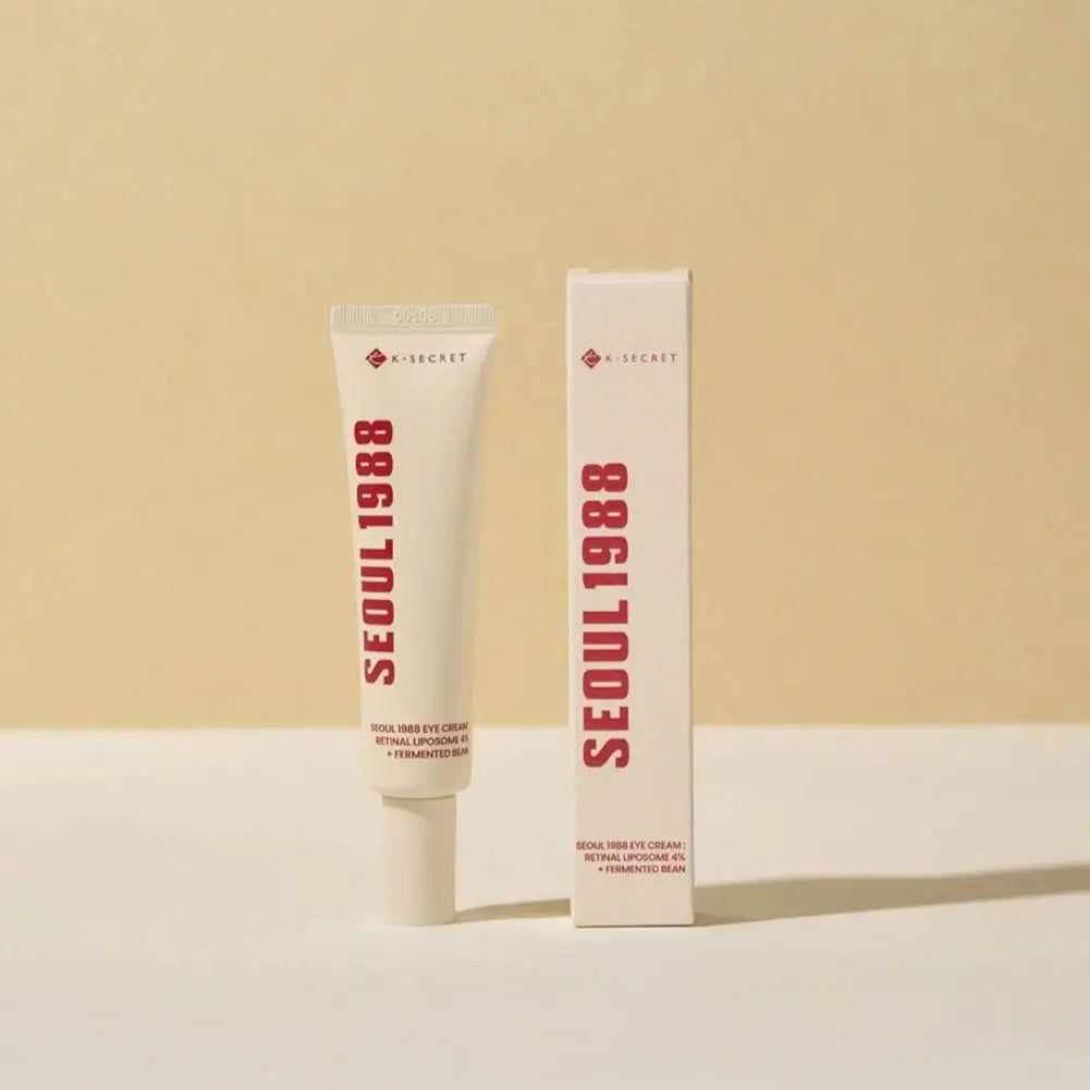 Korean Seoul 1988 Serum Retinol Black Ginseng Essence ,Facial Essence Eye Cream, Anti Aging Moisturizing Snail Cream Skin Care