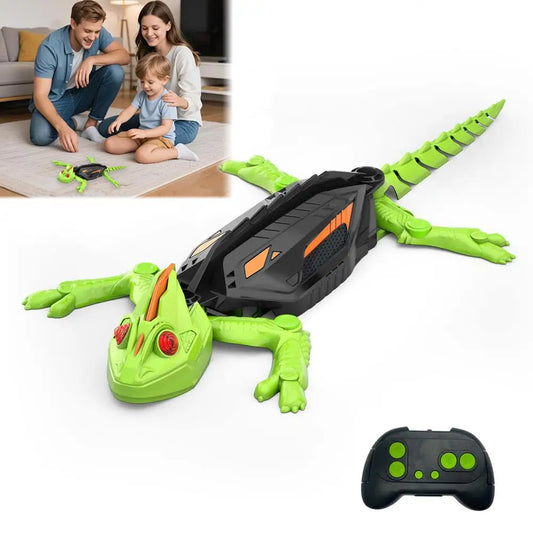 Wall Climbing Toy Intelligent Charging Electric Remote Control Wall Climbing Gecko Simulated Animal Model Boy Toy Christmas Gift