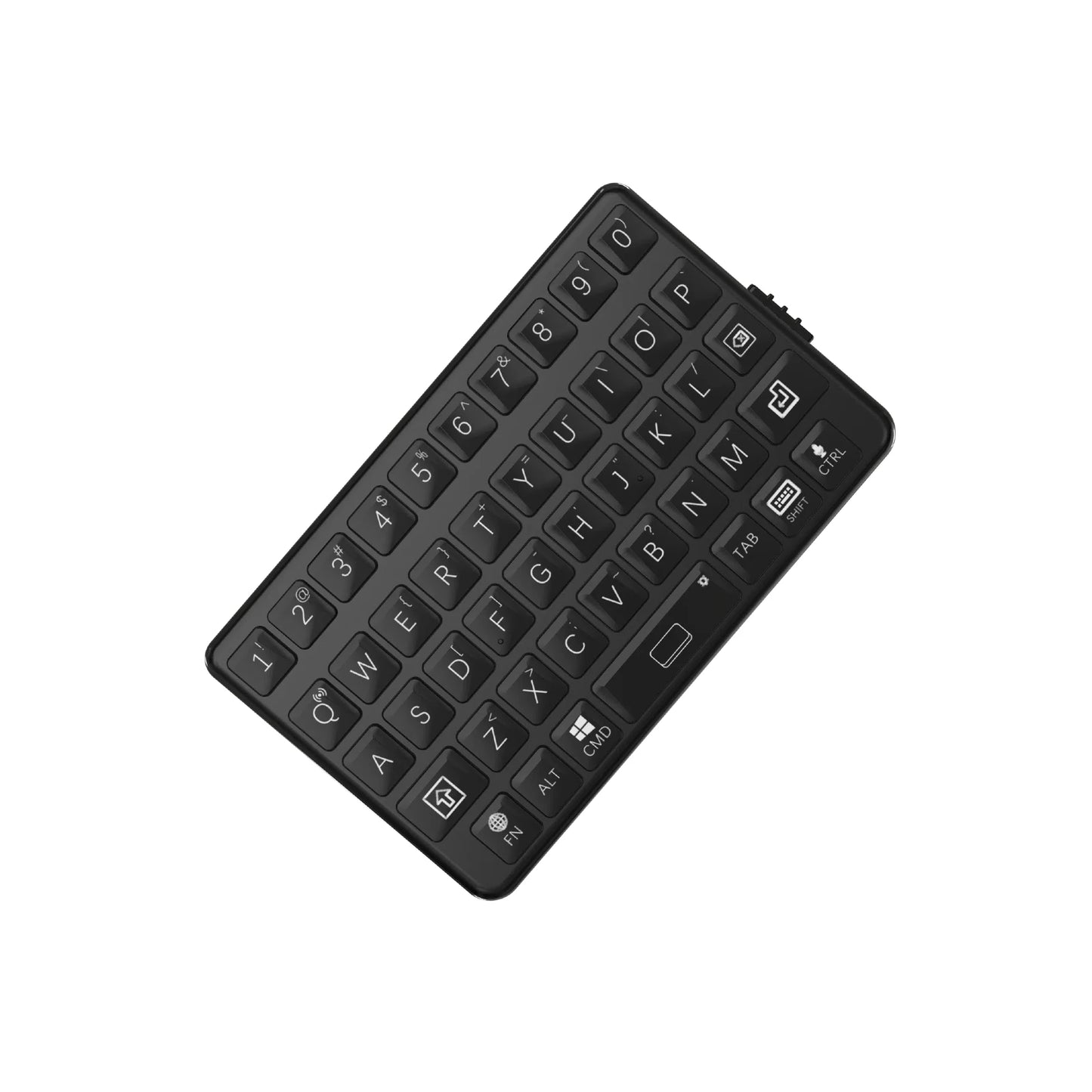 Exknight Retro Touch Mini Keyboard Bluetooth Three System Universal Windows Android Portable Phone Keypad Office Game Keyboard