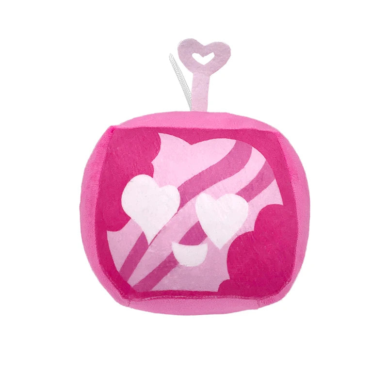 15cm Blox Fruits Plush Toys Anime Bloxfruits Devil Fruit Leopard Pattern Box Plush Pillow Soft Stuffed Toy Doll Children Gifts