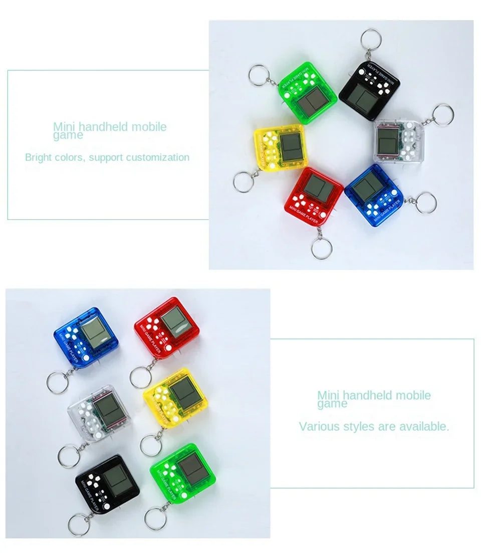 Retro Mini Handheld Game Players Classic Electronic Games Hand Held Console Game Child Puzzle Gaming Console Toys Gift