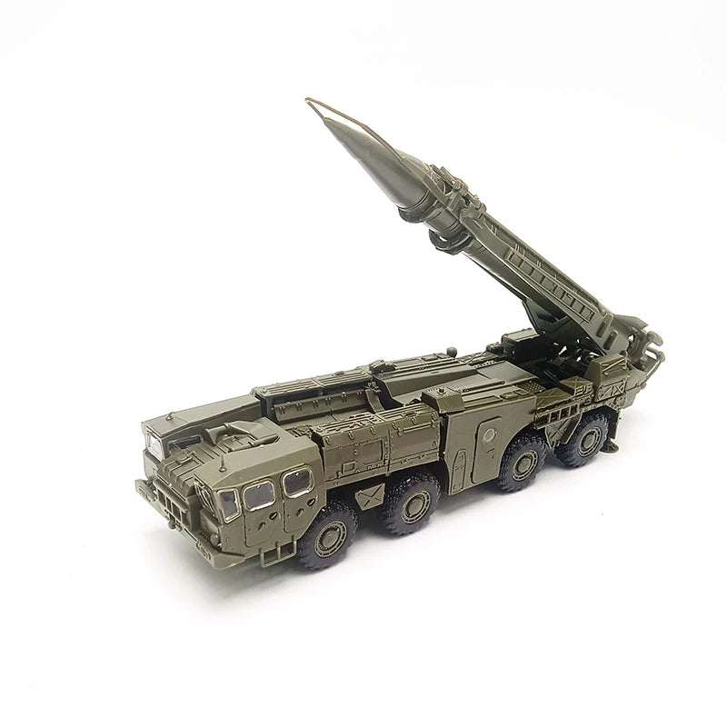 1/72 Soviet Launcher with R17 Rocket Missile Complex Elbrus Scud-B 4D Assembly Model Plastic Military Truck Toy