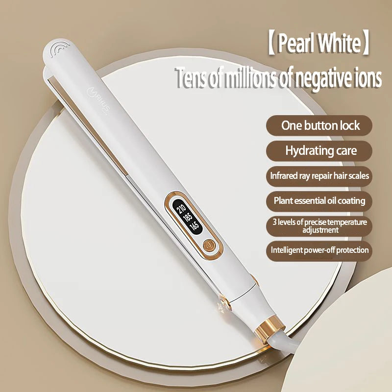 Women's Curler Hair Straightener 2-in-1 Professional Negative Ion Essential Oil Hair Care Hairdressing Tool For Xiaomi Hair Iron