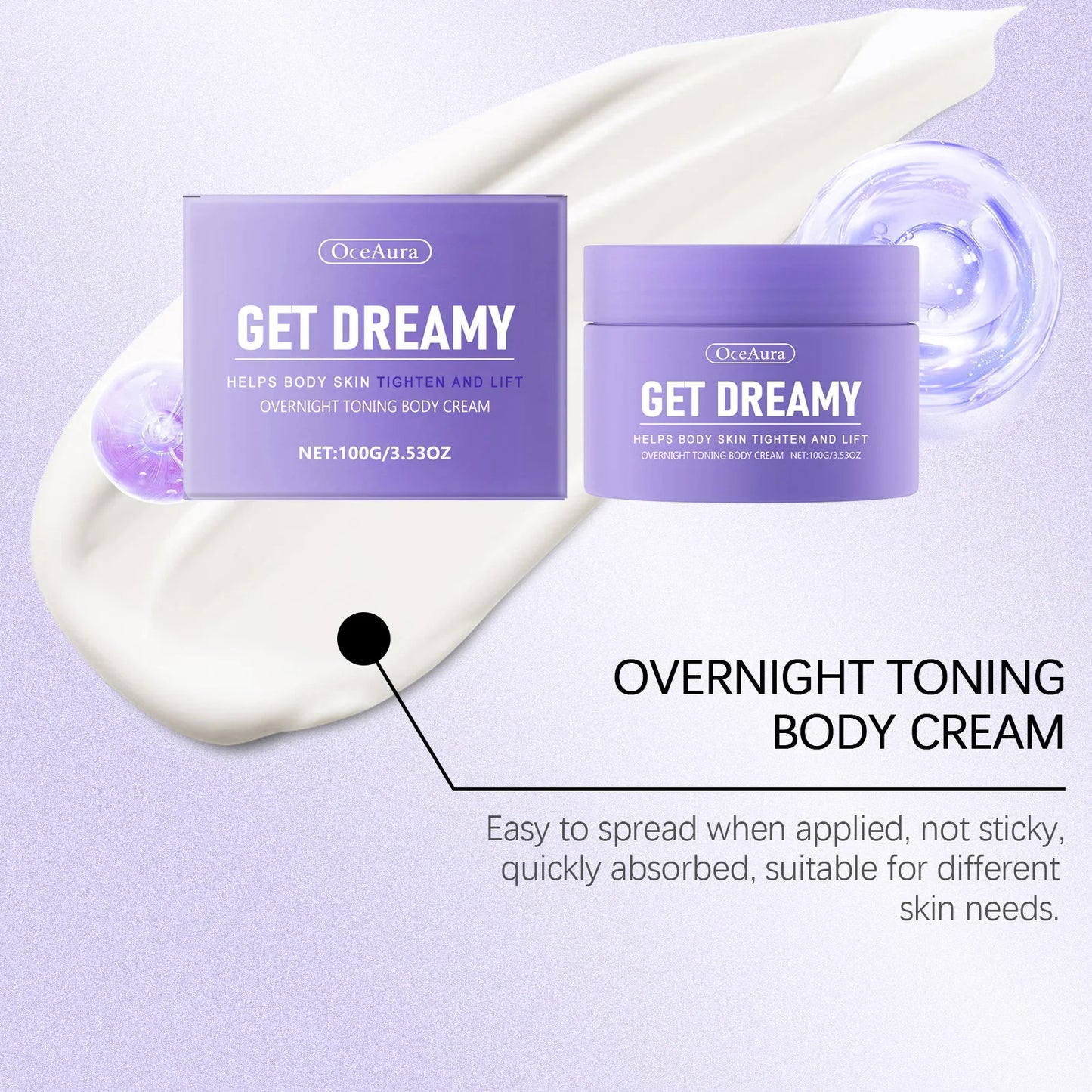 Body Shaping Cream Firming Lifting Moisturizer Skin Improving Sagging Tightens Skin Contours Smooth Massage Body Sculpting Cream