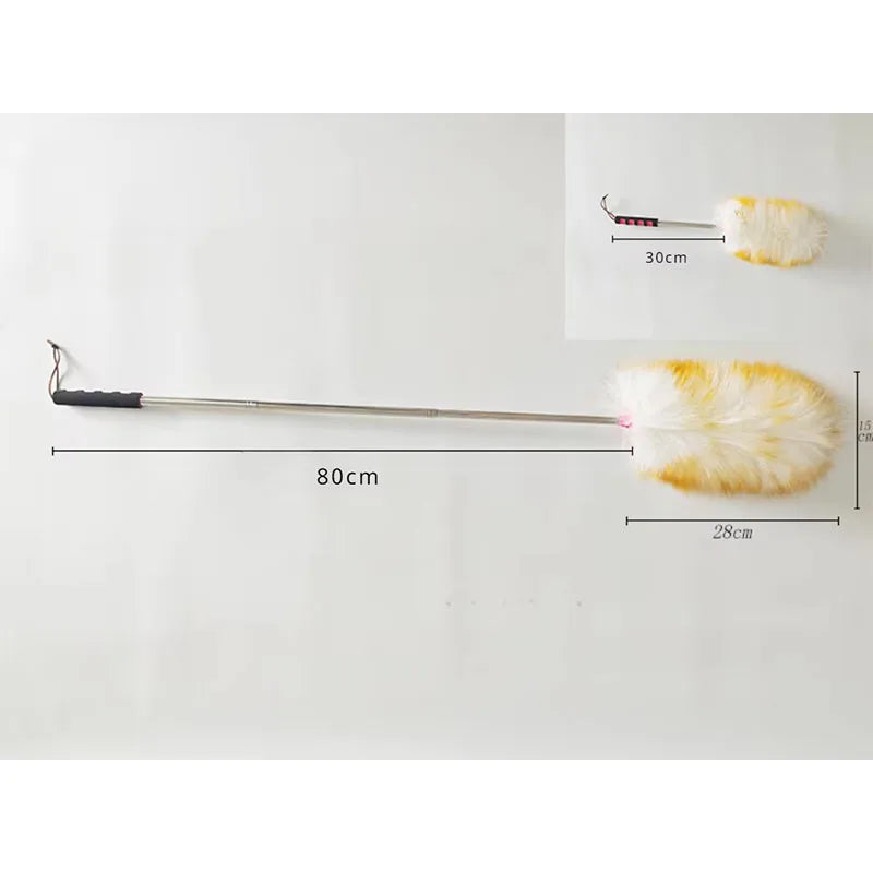 Scalable Wool Duster Household Cleaning Dust Duster Brush Car Cleaning Sweeping Dust Home Use Washable Clean Houseware Tools