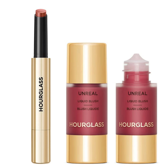 Hourglass Makeup Lipstick Phantom Volumising Glossy Balm Lip Gloss Mirror Blush Lasting Nourishing Rise Trace With Box Cosmetics