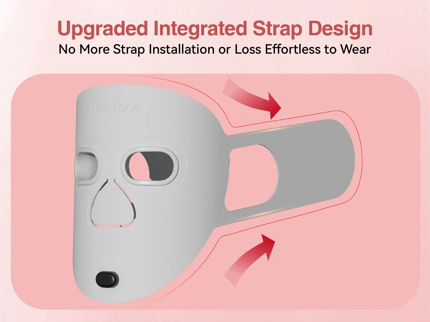 Hello Face M500S LED Mask Device Skin Care Tool Best Gift for lovers, parents, and friends