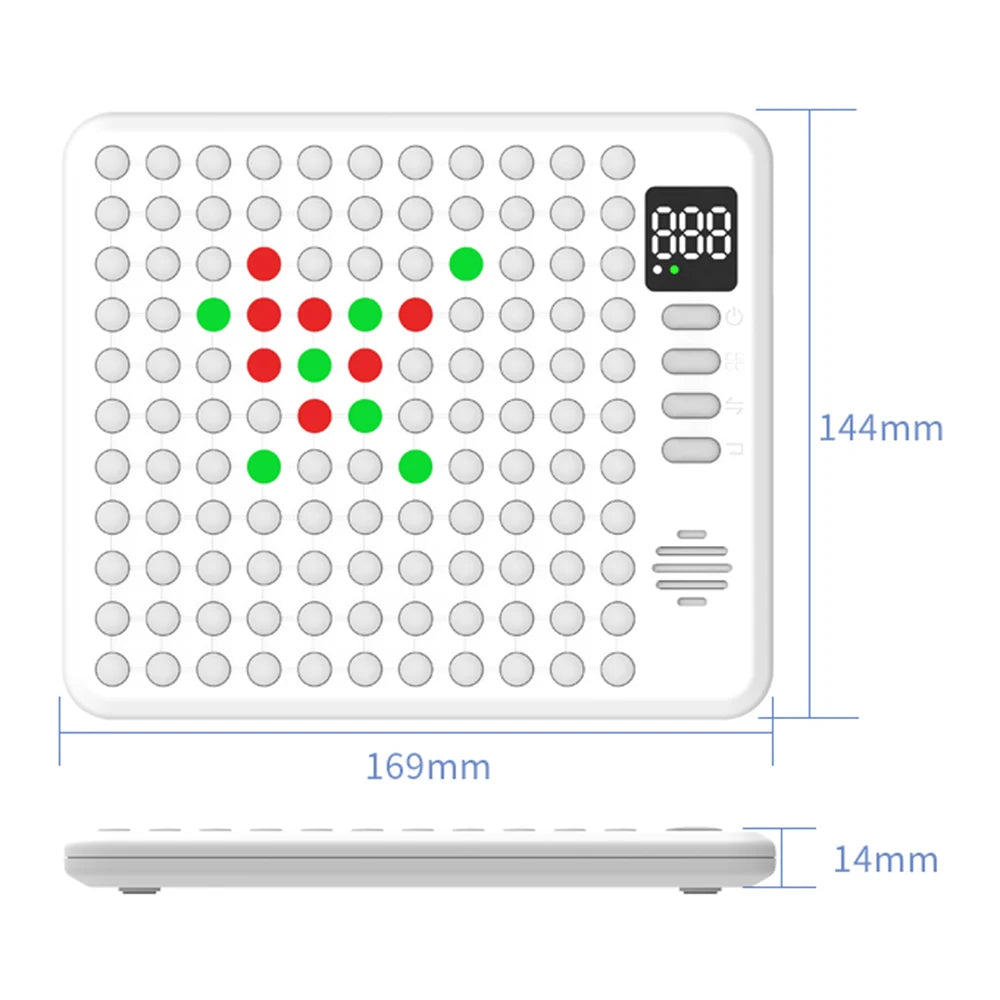9 in 1 Multifunction Smart Board Game Electronic Chess Backgammon, Go, Tic-Tac-Toe, Whack-a-Mole Combe for Kids Family Tabletop