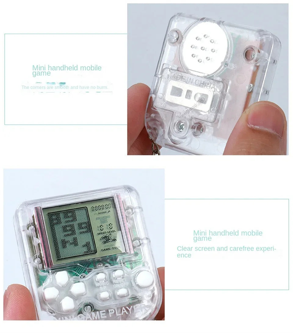 Retro Mini Handheld Game Players Classic Electronic Games Hand Held Console Game Child Puzzle Gaming Console Toys Gift