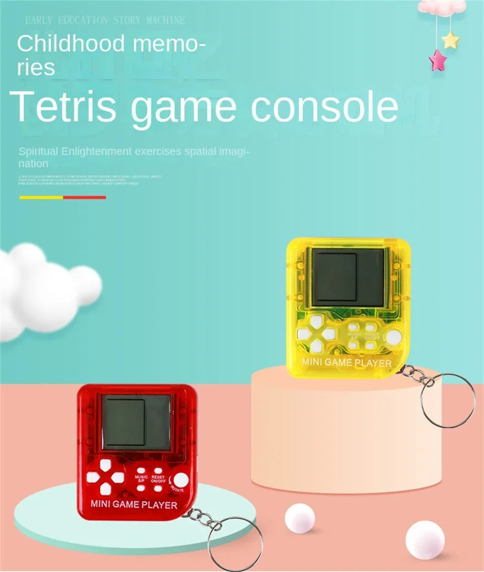 Retro Mini Handheld Game Players Classic Electronic Games Hand Held Console Game Child Puzzle Gaming Console Toys Gift