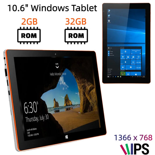 EZpad C23S 32-bit Windows 10 Tablet PC 10.6 INCH Intel Z3735F CPU 2GB RAM 32GB ROM 1366x768 Screen Resolution 6600mAh HDMI Port