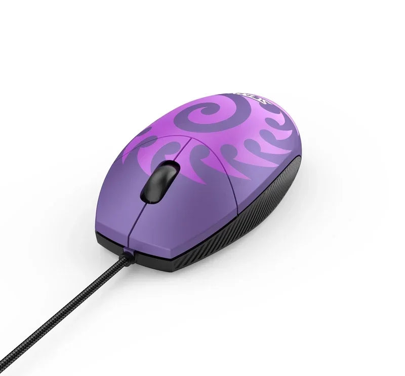 New COMMATECH FKMINI3 Wired Gaming Mouse CF/RTS Lightweight Two Handed Use Gaming Mouse Laptop PC Gamer Accessories Man Gifts