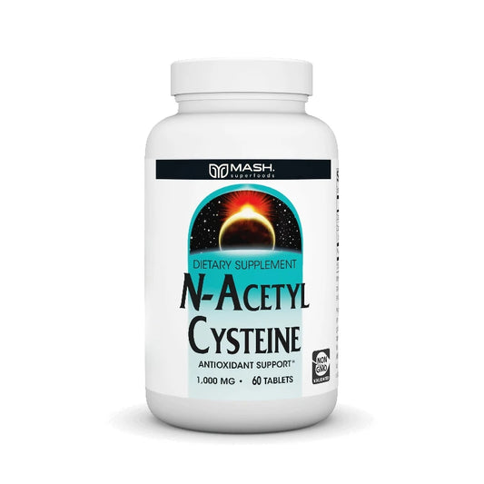 NAC + Glutathione Supplement To Support Skin Health - Antioxidant Supplement, Non-GMO, 120 Capsules