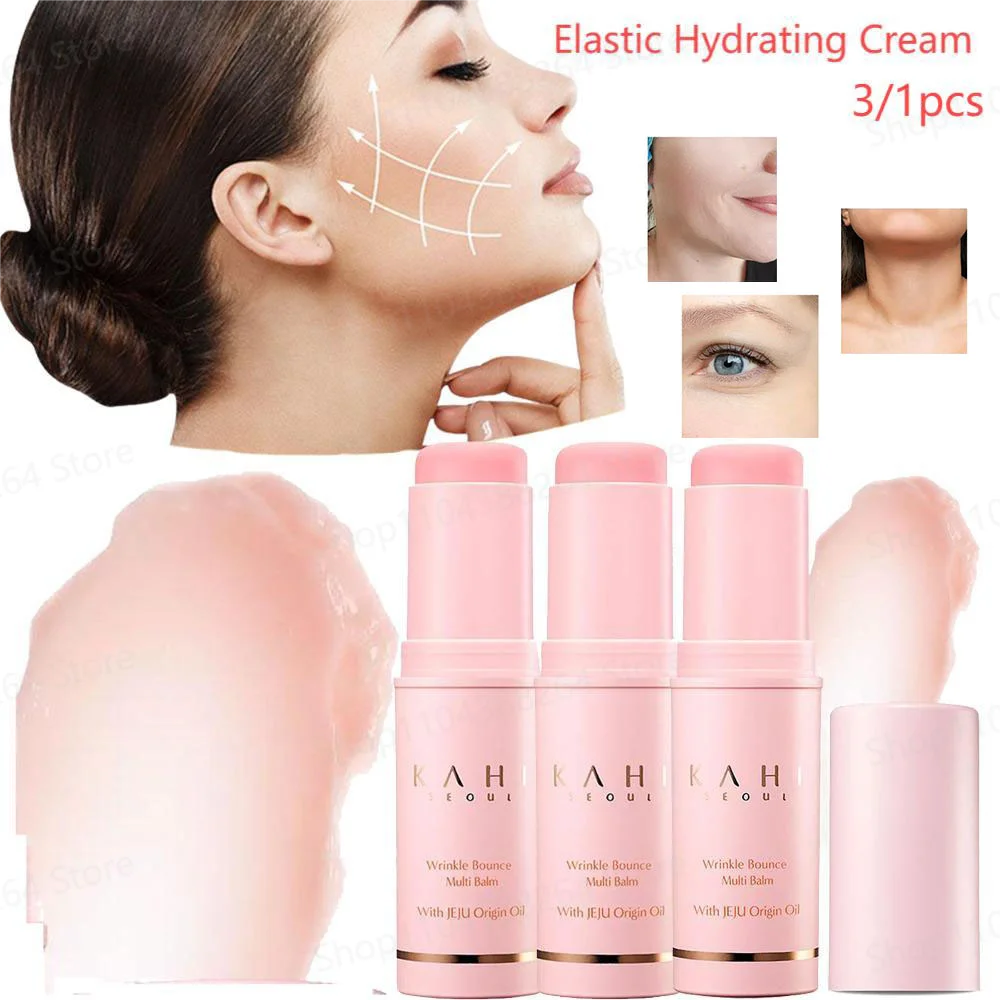 3/1pcs Elastic Hydrating Cream Moisturizing Multi Balm Body Neck Face Repairing Damaged Skin Smoothing Softer Korean Skincare