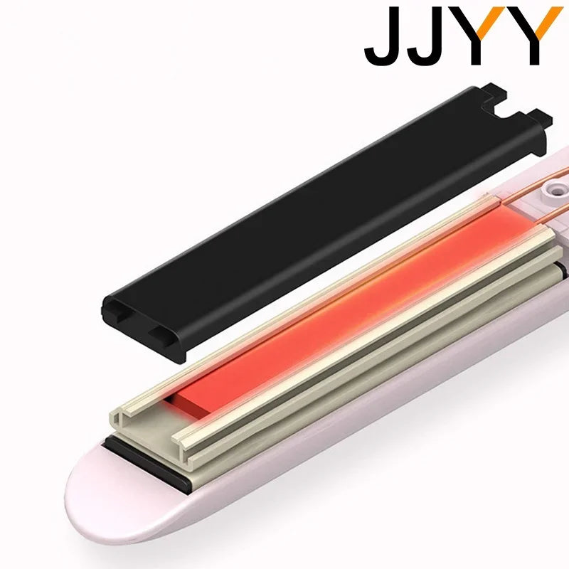 Mini Hair Curling Iron Straightener Small Electric Dual Purpose Bangs Splint for Straight Curly Hair