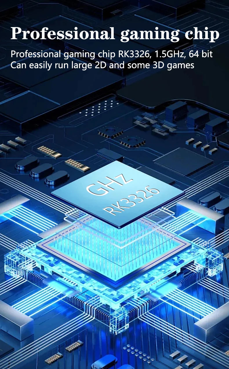 R36 Ultra Console Portable Retro Game 4‘’ IPS Screen Handheld Game Players Emulator Pocket Video Player 64G 128G 20000+ Games