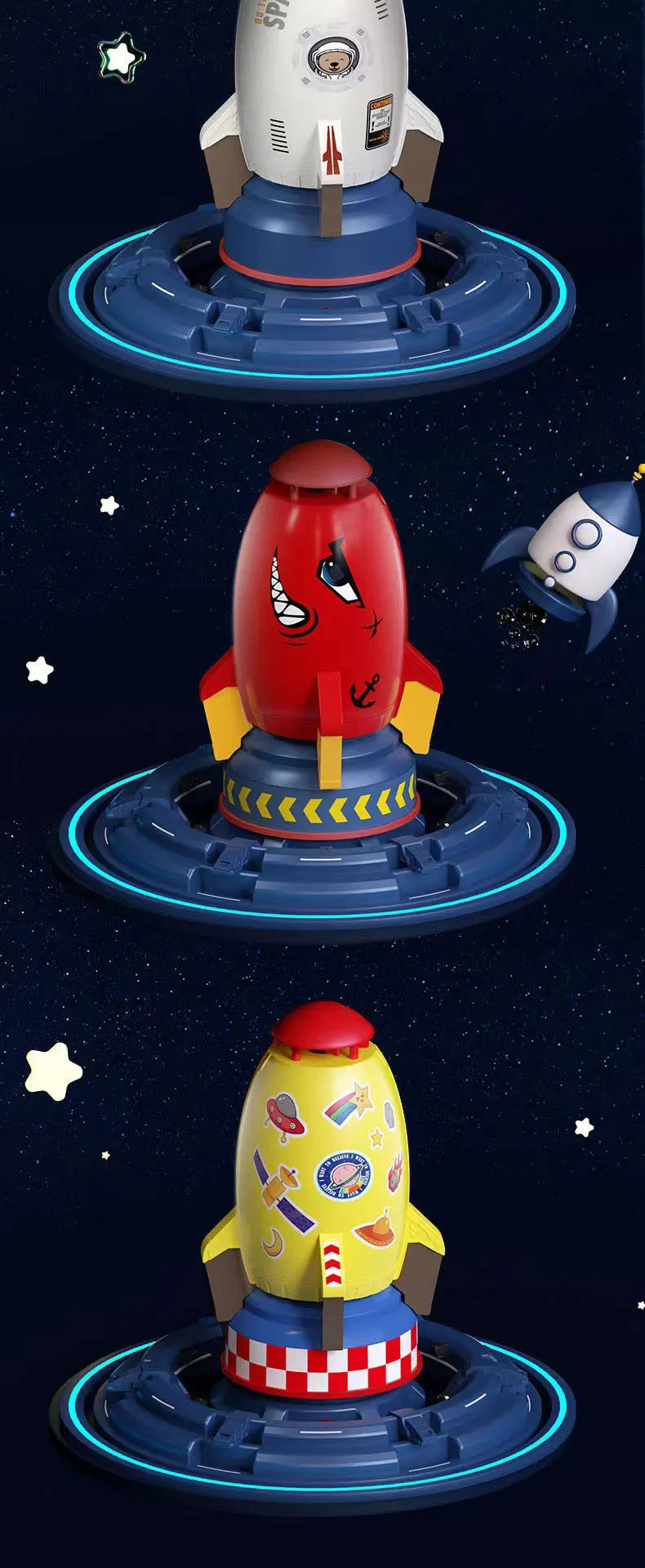 Outdoor Rocket Water Toy