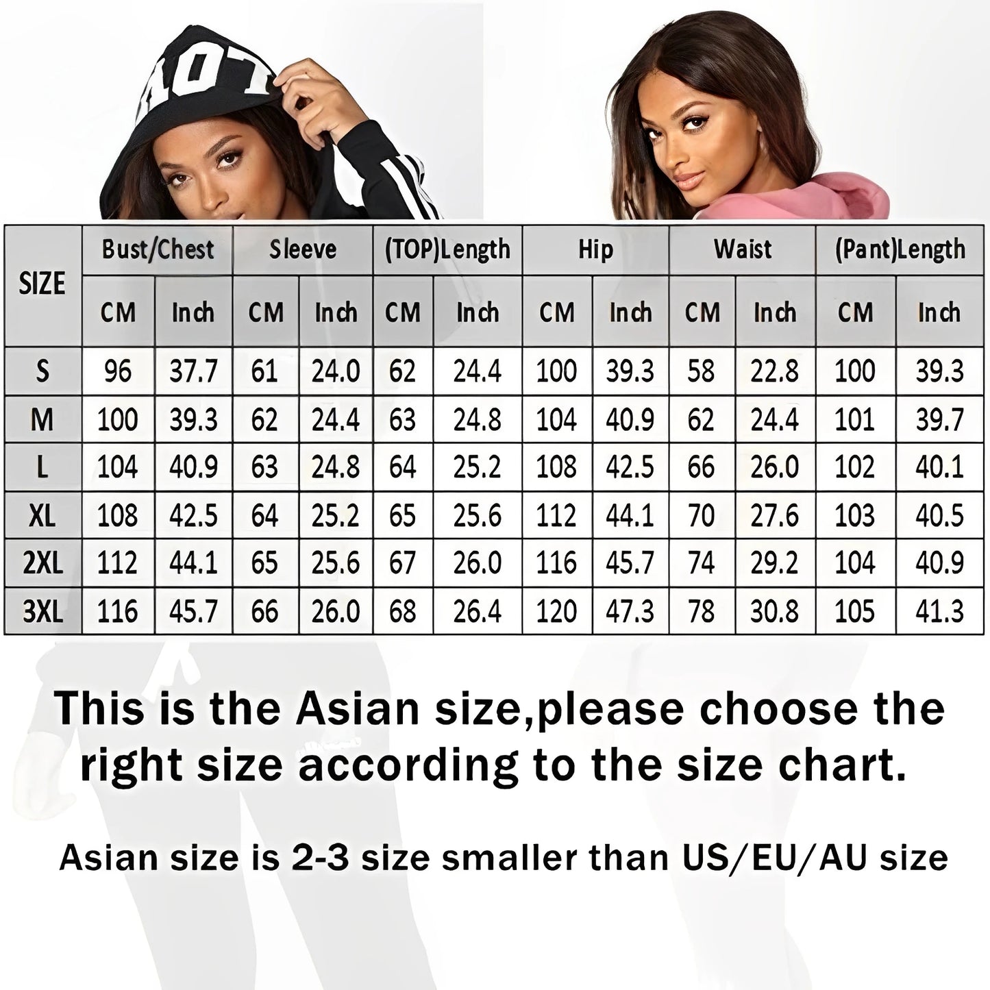 Italy Fashion Women's Tracksuit Zip-up Hoodies Slim Fit Trousers Sportswear Ladies All Season Casual Sports Sexy Jogging Outfits