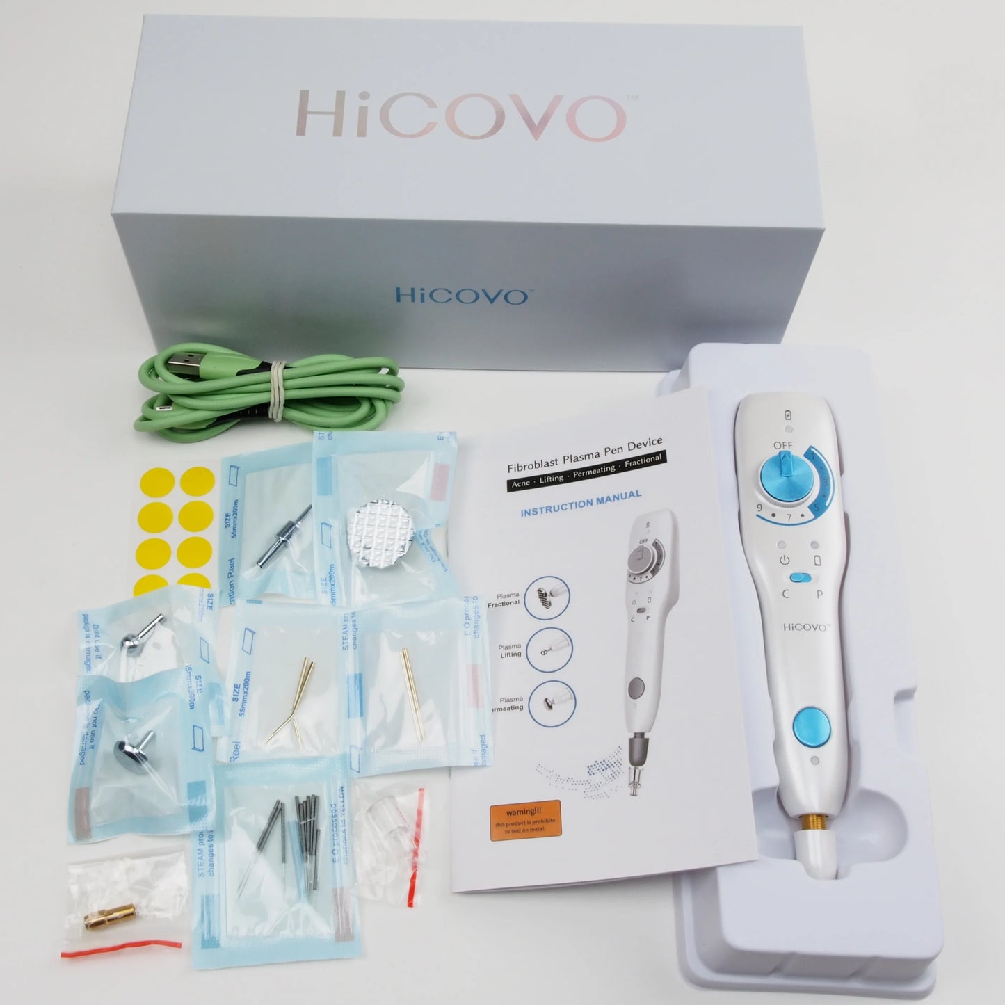 Hicovo Plasma Professional Pulse Fibroblast Eyelid Lift Dark Age Spot Skin Tag Remover Skin Tightening Beauty Machine