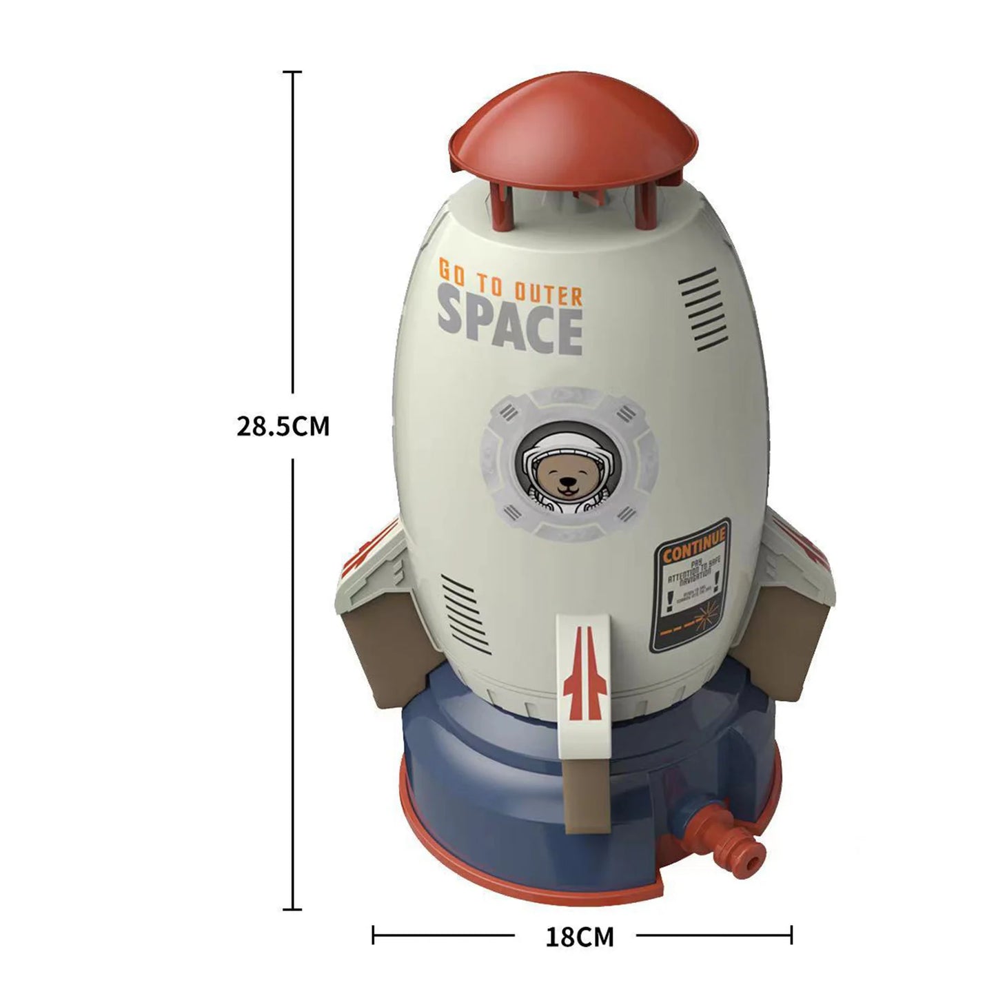 Outdoor Rocket Water Toy