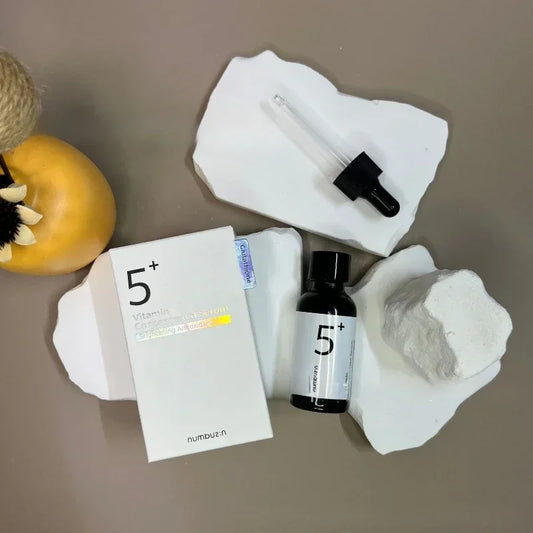 Korean Numbuzin Number 5 Serum Ampoule Glutathione Traceless Small Black Bottle Moisturizing And Desalination Spots