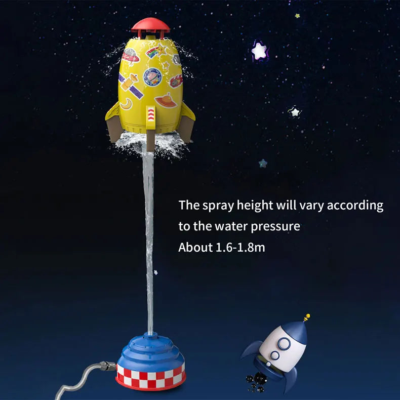 Outdoor Rocket Water Toy