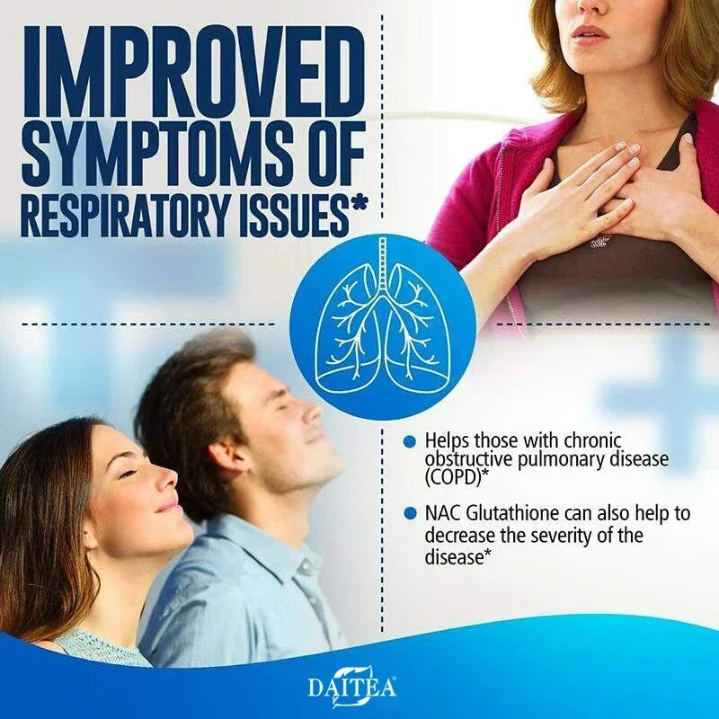 NAC+ Glutathione Capsules Antioxidant, Kidney and Liver Cleansing, Detoxification & Repair, Skin Whitening Cell Growth, Immunity