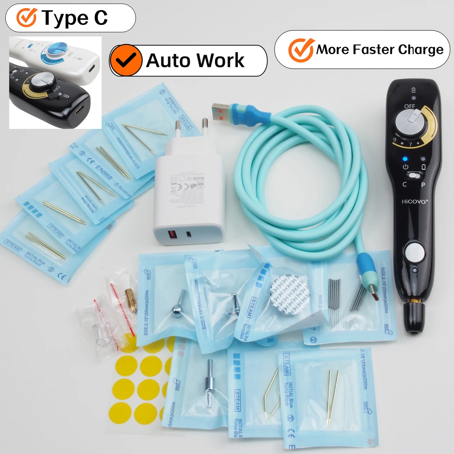 Hicovo Plasma Pen Orignal Fibroblast Wart Skin Tag Anti Wrinkle Remove Quick Charge Auto Acne Treatment Facial Lifting Machine