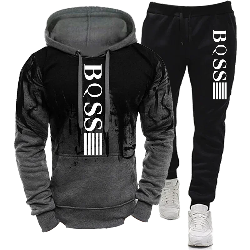 Men's Hoodies Are Men's Clothing, Splash-ink Sweatshirts, Suits, Men's Sportswear, Pants, New Hoodies and Sweatshirts, Sportswea