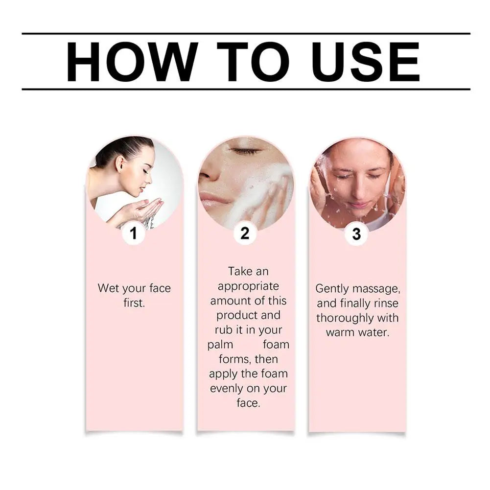 Centella Asiatica Moisturizing Facial Cleanser Deeply Cleanses Facial Skin Repairs Barrier Soothes Sensitive Discomfort Skincare