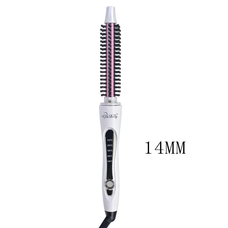 Hair Curler Hair Straightening Brush Hot Heating Comb Hair Straight Styler Corrugation Curling Iron Hair Curler Comb