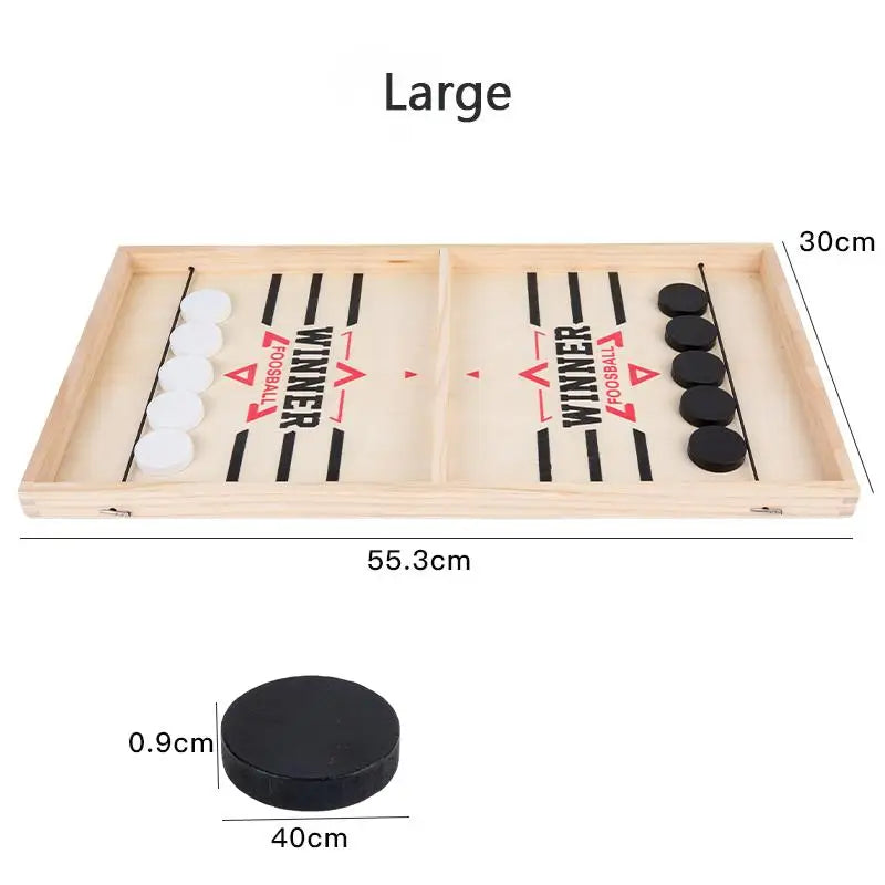 Wooden  Board Game For Adult Children Hand-eye Coordination Training Table Football Battle Games