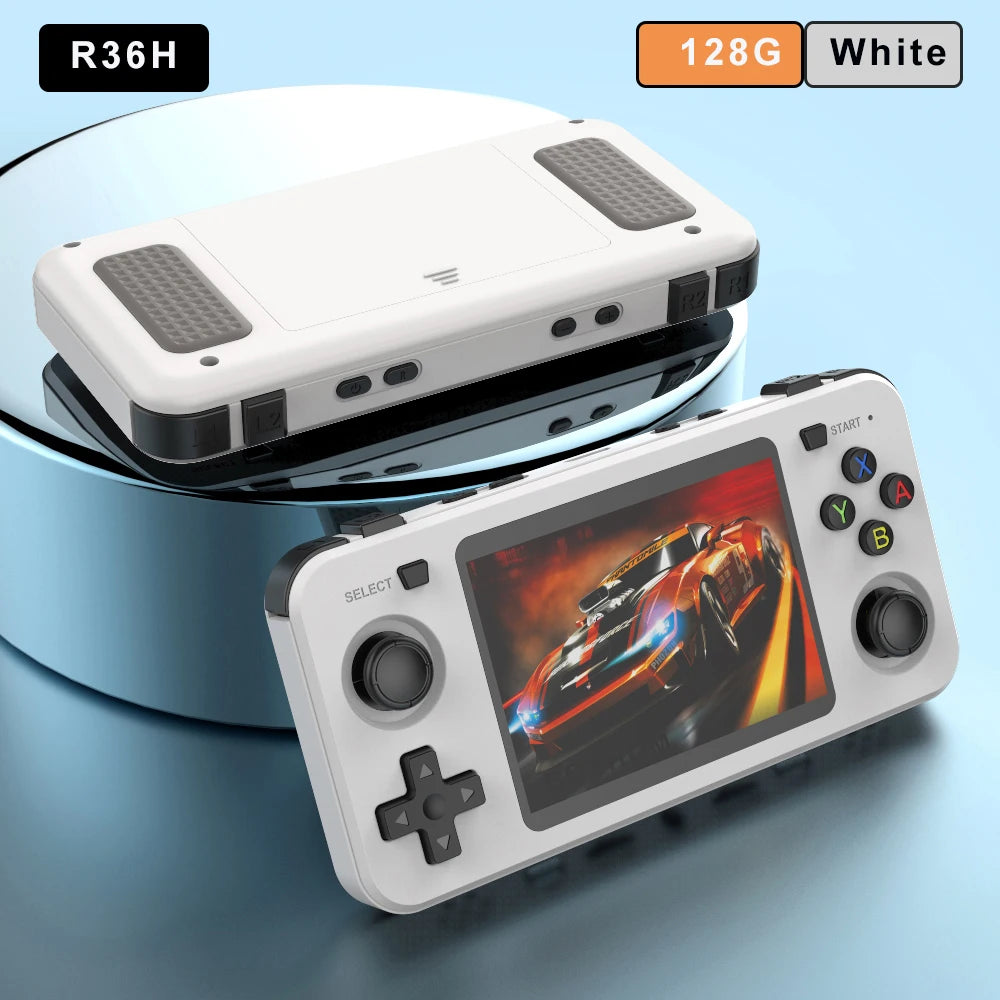 2025 New R36H Retro Handheld Console Open-Source Linux System Classic Game Consoles 3.5 inch IPS Screen Portable Video Player