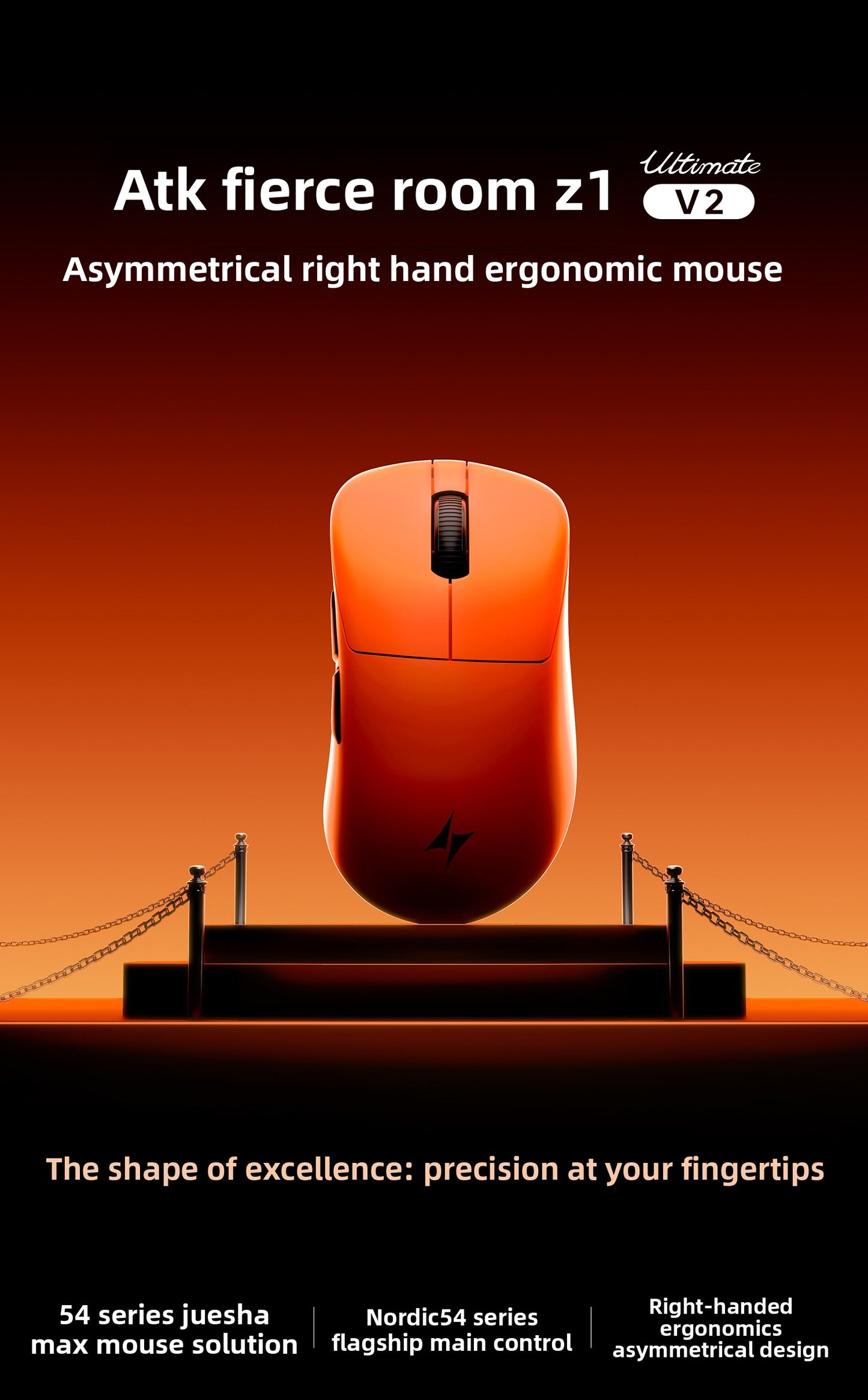 ATK Z1V2 Ultimate Gaming Mouse Wireless Dual 8K PAW3950Ultra Electronics E-sports Mice Customized PC Accessories Gamer Gifts