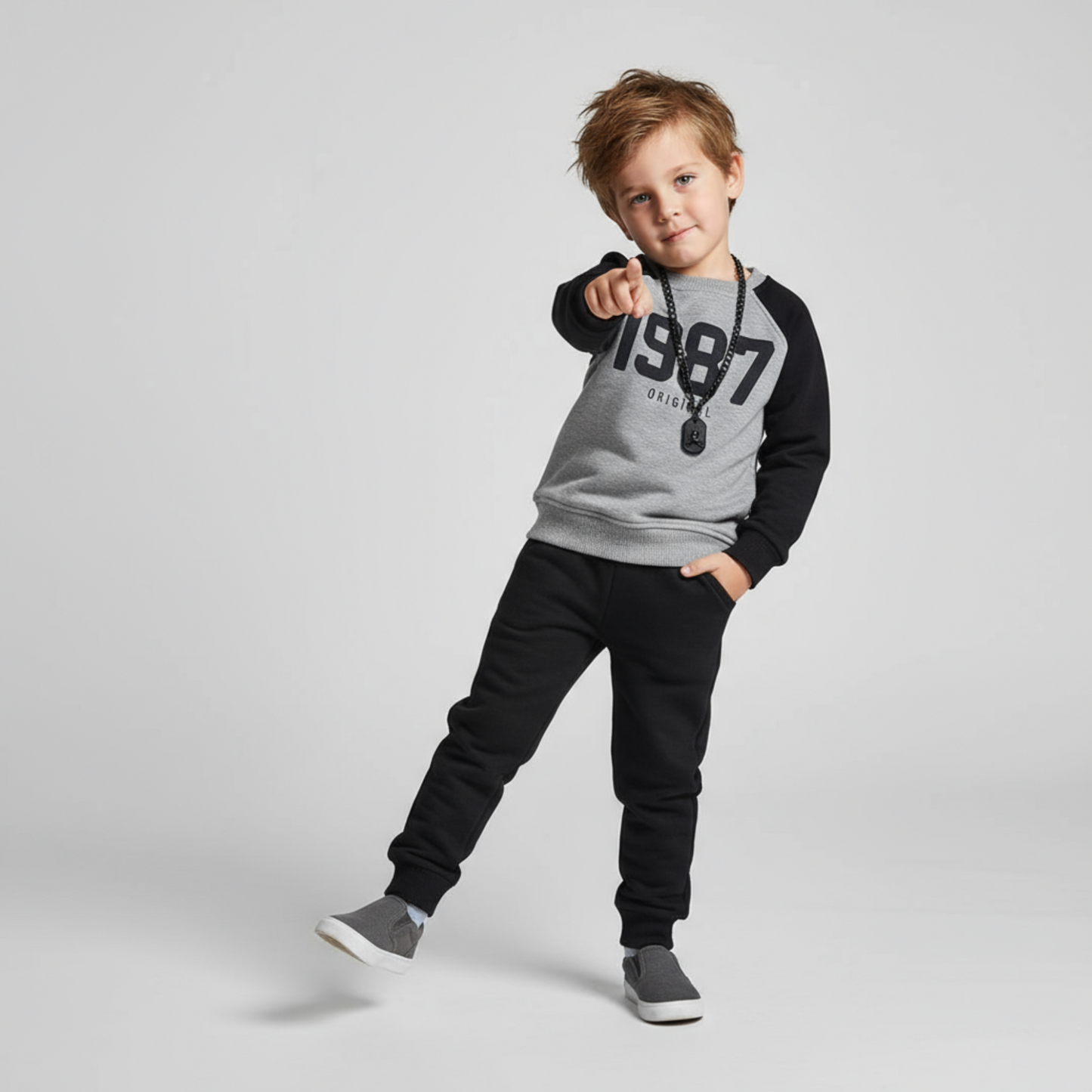1987 Boys Joggers Set