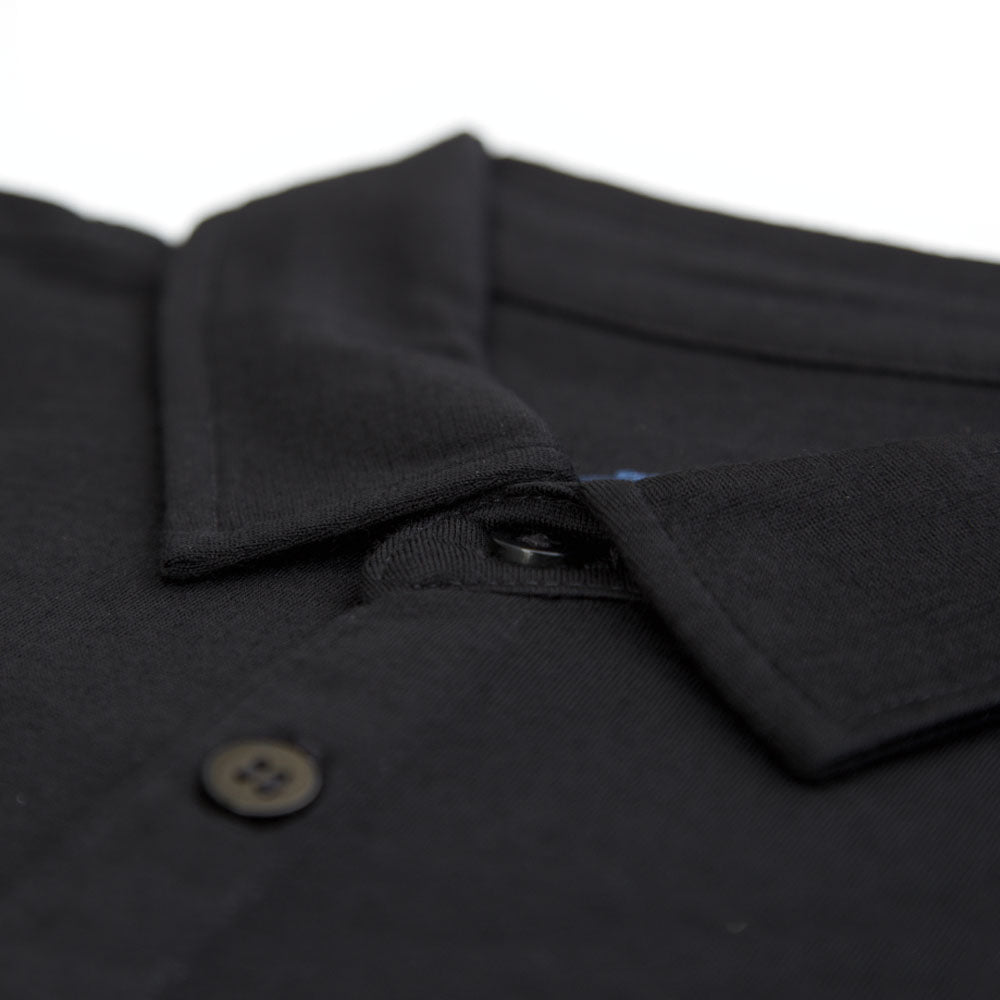 Men's Merino Wool Golf Polo — Lightweight