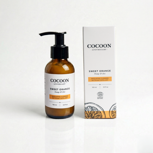 Sweet Orange Exfoliating Cleanser - Exfoliating Gel Cleanse for Clearer, Balanced Skin